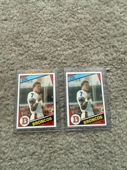 John Elway Rookie Card