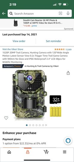 Trail Camera