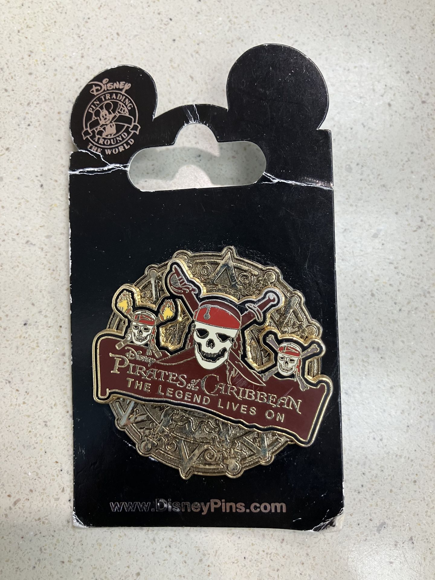 Walt Disney Pirates Of The Caribbean Pin