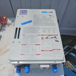New Takagi Tankless Hot Water Heater