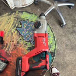 Milwaukee M18 Brushless 1" SDS Plus D-Handle Rotary Hammer,