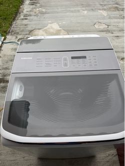 Samsung Washer 5.4 cu ft 3 months warranty, installation and delivery available