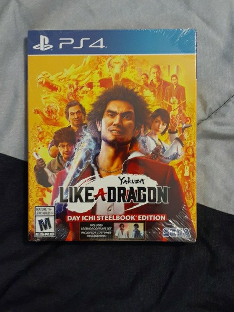 Yakuza: Like a Dragon - Day One Edition for PS 4