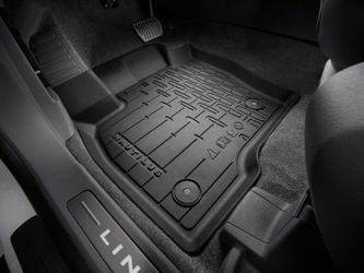 Brand New All Weather Floor Mats - 2019-2024 Lincoln Nautilus - Part #KA1Z-5-eight-13300-AA 