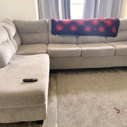 Cream color sectional