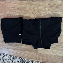 LULULEMON SET ALL BLACK