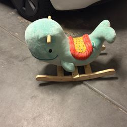 Whale Toddler Rocker