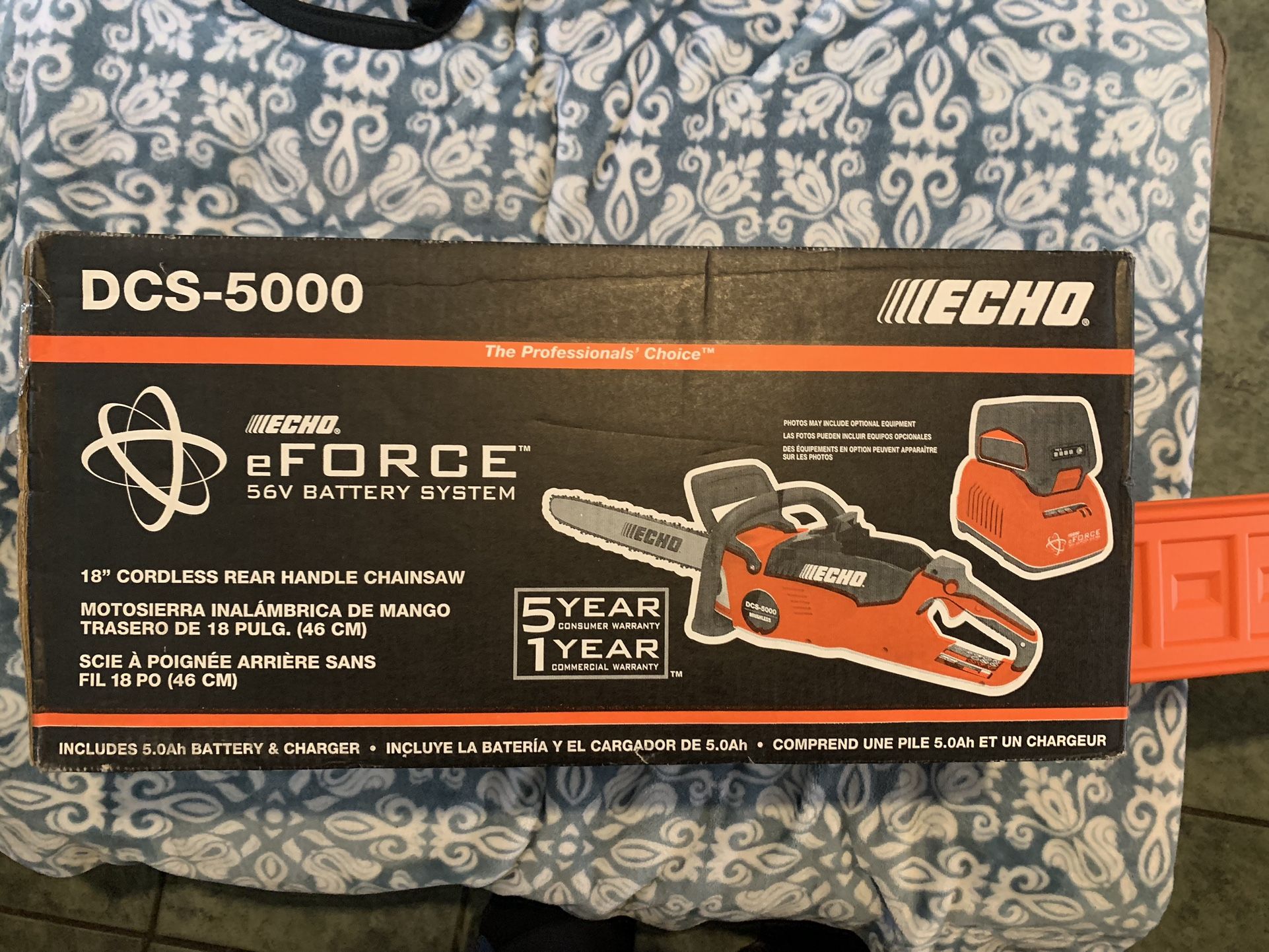 Echo E Force 18 Inch Chainsaw