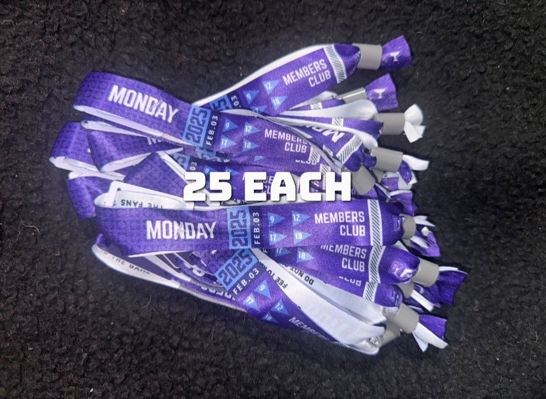 25 Each Members Club Monday Tuesday Phoenix Open Waste Management Tickets