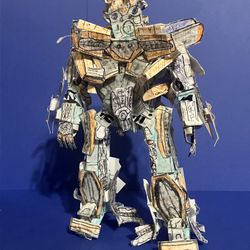 High Octane Bumblebee Deluxe Size Non Transforming CUSTOM Movie AOE Detailed Fig