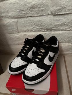 Nike Dunk Low Black/White - Size 6.5Y (Women's 8)