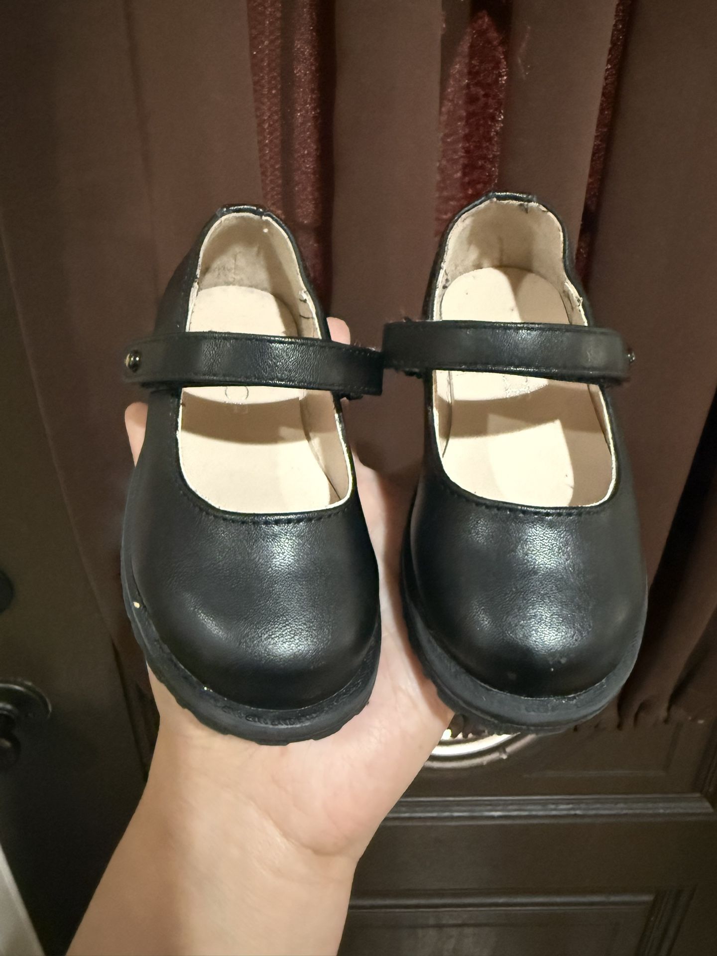 Toddler Girl Black Mary Jane Shoes