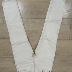 Acne Studios White Denim Jeans 30x34