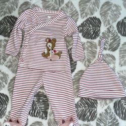 Koala baby Girl Newborn Outfit