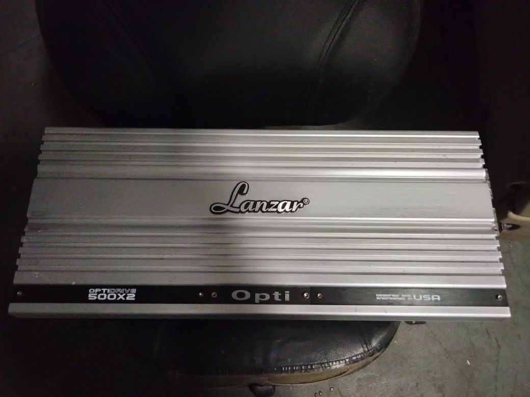 Lanzar Optidrive 500x2 Amp
