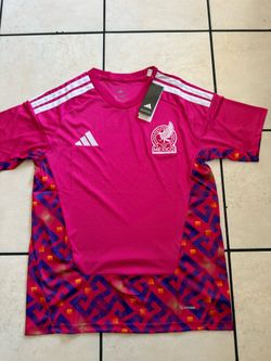 MEXICO 26 HOME GOALKEEPER JERSEY Slim-fit, crew-neck goalkeeper jersey with Climacool for added comfort.  Price $60