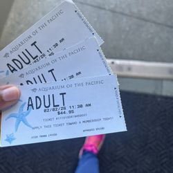Tickets To Aquarium Of Pacific, Long Beach