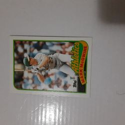 88 Topps  Mark McGuire 
