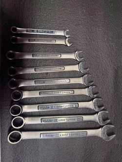 Craftsman USA mm combination wrenches