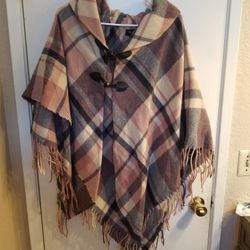 One Size fits All Poncho Or Wrap 