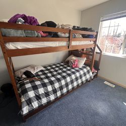 Bunk With Trundle Bed 