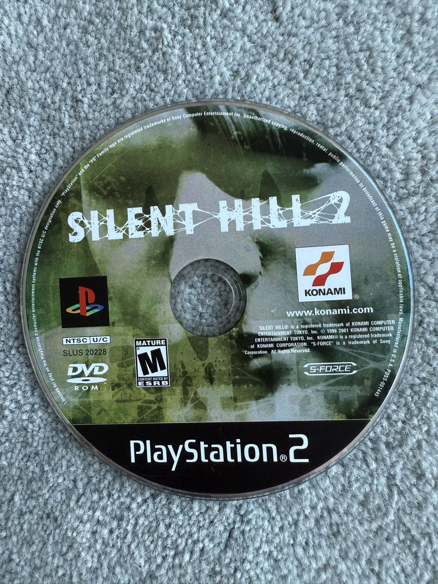 ***NO TRADES!!!*** Silent Hill 2 (PlayStation 2) ***flawless disk***