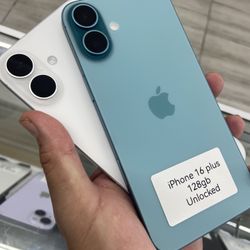 iPhone 16 Plus Unlocked. Cash Or $50 Down W Approval 