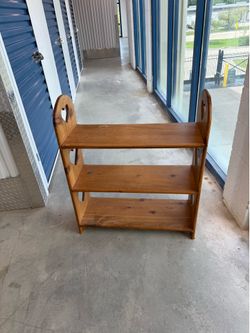 Cute Wooden Bookcase