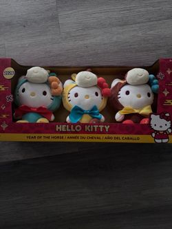 Hello kitty plushies