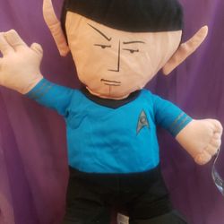 Star Trek Plush Doll SPOCK 2009 Toy Factory 14" A