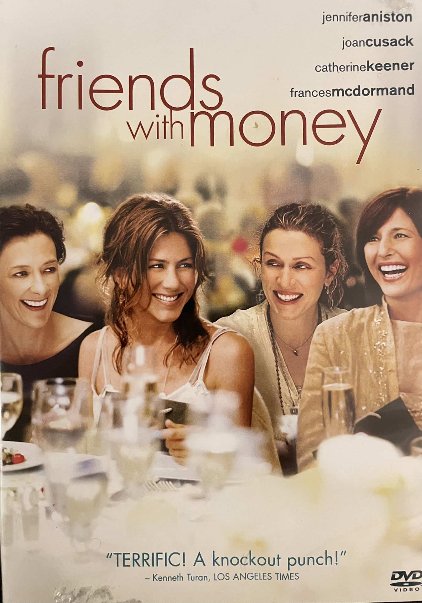 FRIENDS With MONEY (DVD-2006) Jennifer Aniston!