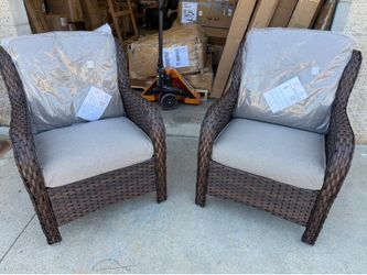 Patio Outdoor Chairs set of 2 available delivery 🚚
