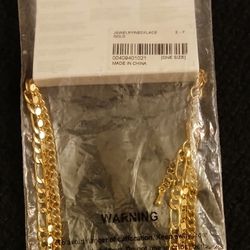 Multi Strand Chain Necklace 