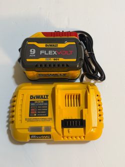 20V/60V MAX FLEXVOLT Lithium-Ion 9.0Ah Battery and Charger Starter Kit