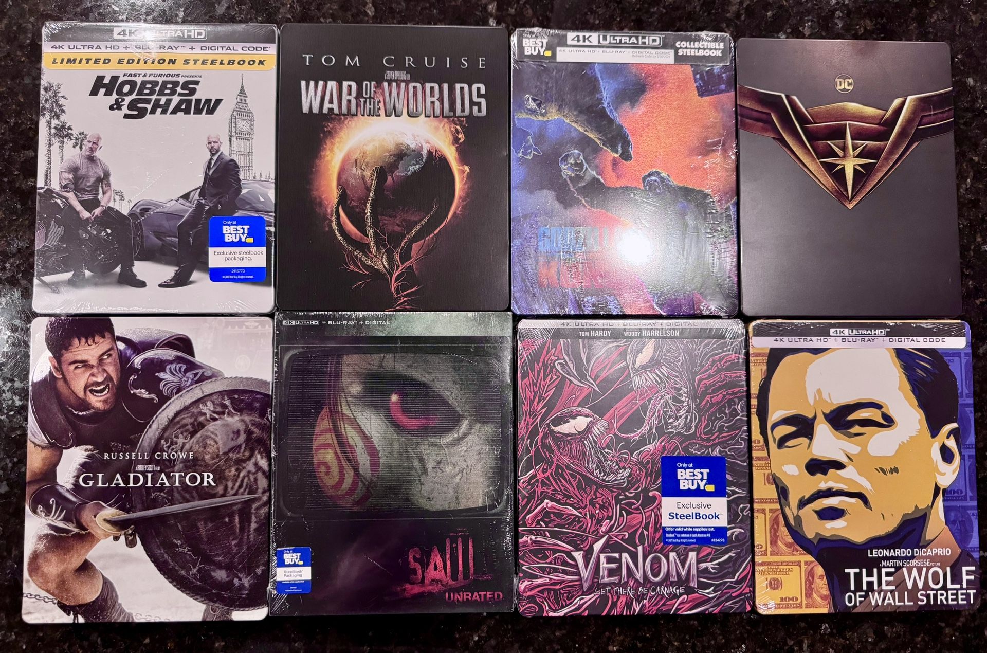 Blu-ray 4K Steelbook Collection