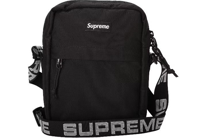 Supreme SS18 Shoulder Bag Black New In Package