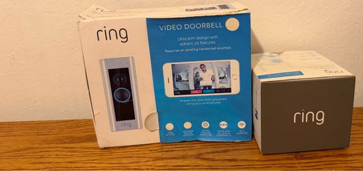 Ring Pro Video Doorbell 1080 HD Video, Alexa compatible, hardwired, Wi-Fi