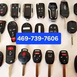 Car Key's, Remotes And Key Fobs 🔑 