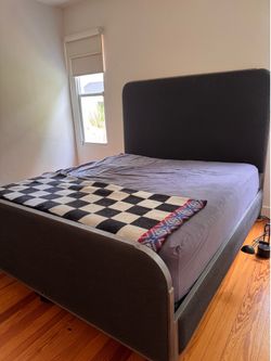 ONE KINGS LANE KIERA CAL KING BED + MATTRESS