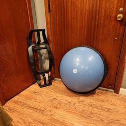 Bosu Ball and Helm Push-up Stability Bar