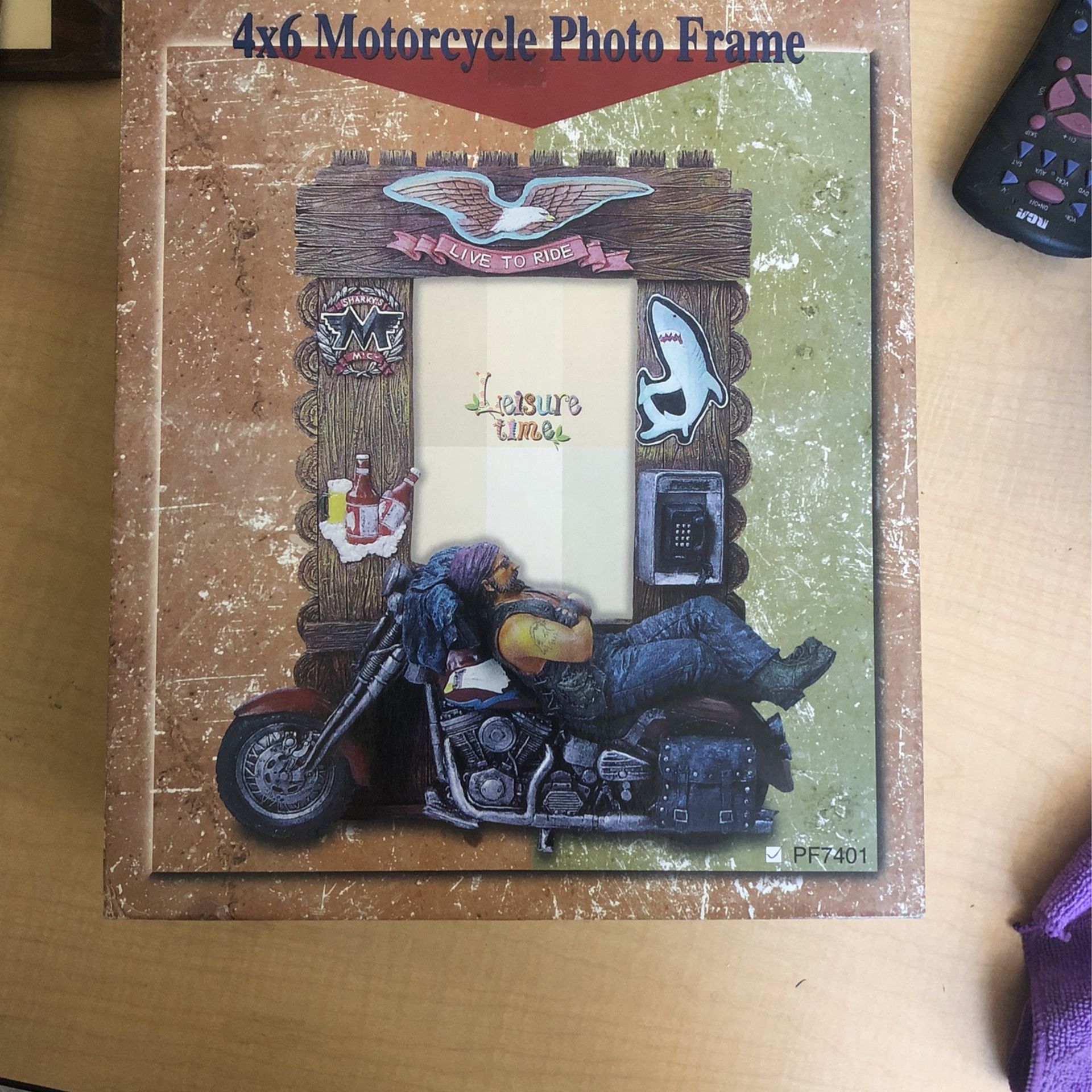 Motorcycle Picture frame