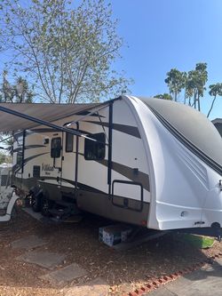 28’ forest river wildcat maxx bunk house