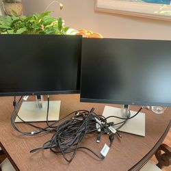 HP Monitors (2)