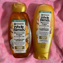 Garnier Whole Blends shampoo & conditioner