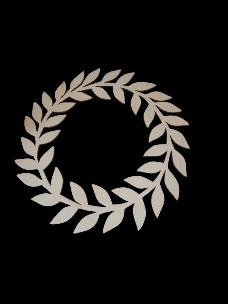 DIY Wood Decor, Large Wreath 16 In