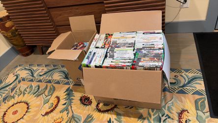 Lot of 280 plus mixed vintage video games