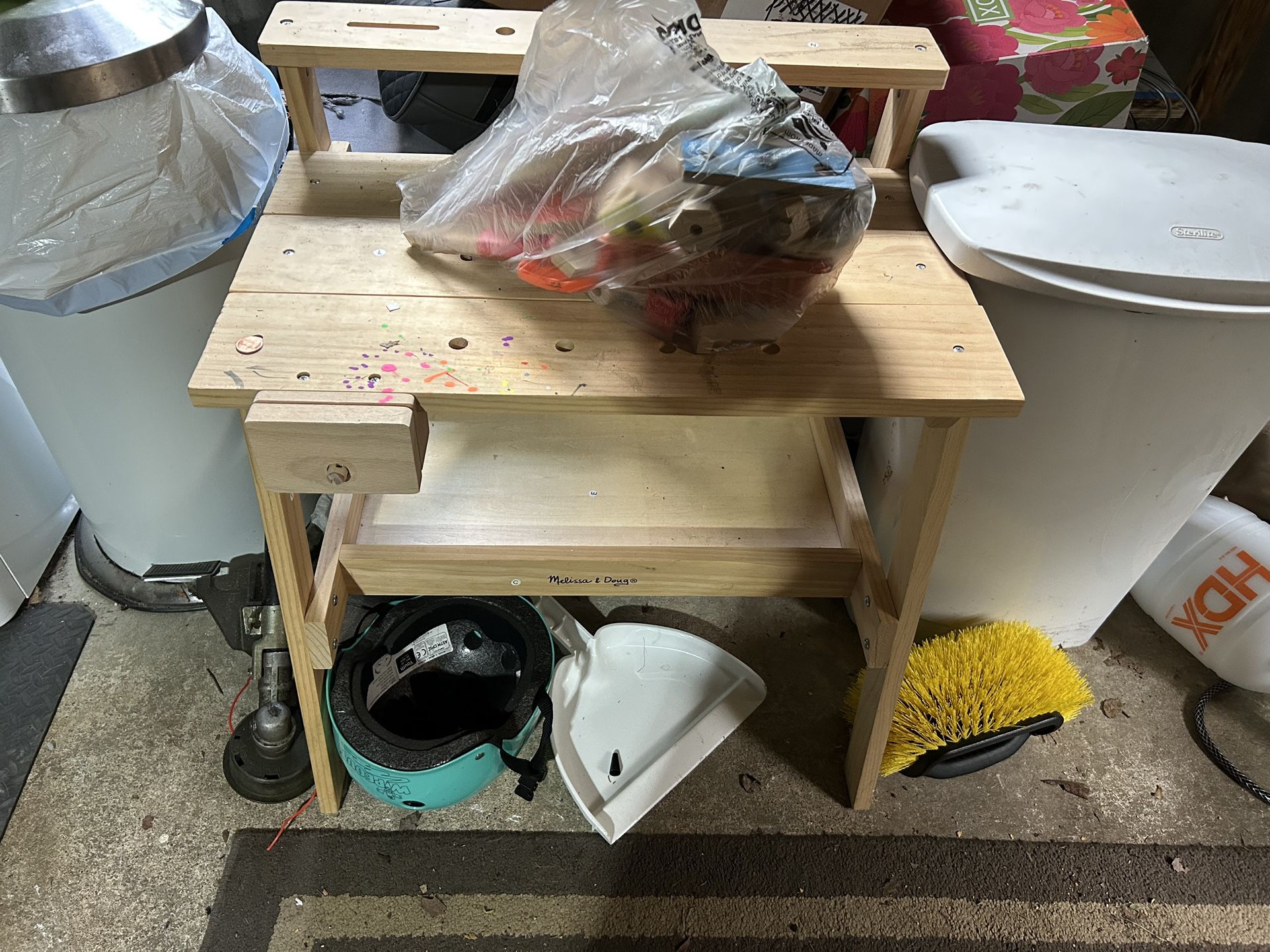Free Kids Work Bench