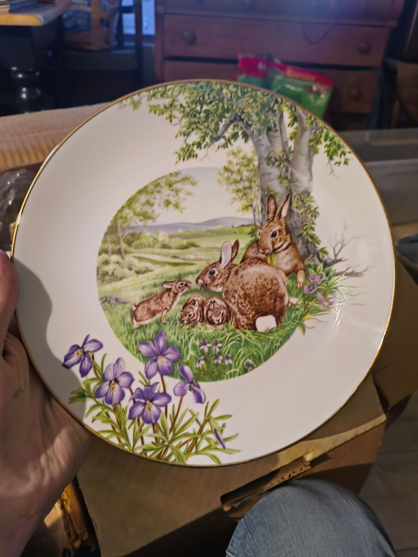 Southern Forest Families Rabbits by Southern Living Gallery