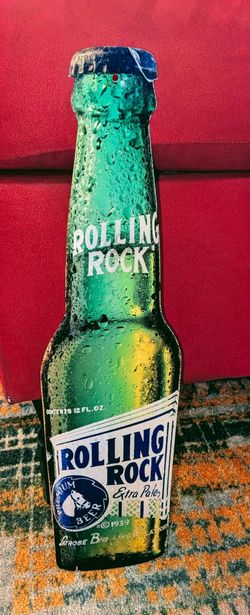 Rolling Rock Vintage Metal Sign