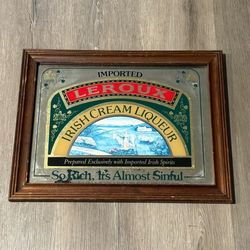 Leroux Irish Cream Liqueur Mirror 18.5x14.5”